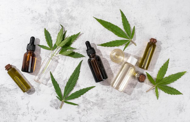 Composition du produit de cannabis biologique