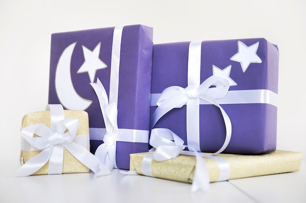 Composition du Ramadan avec des cadeaux