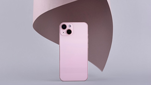 Composition élégante du smartphone