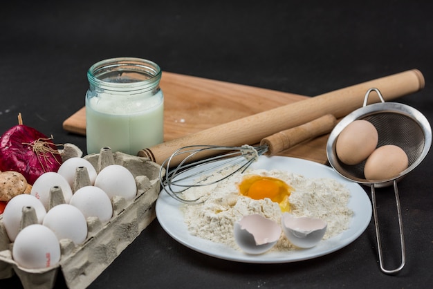 Composition d'éléments de boulangerie