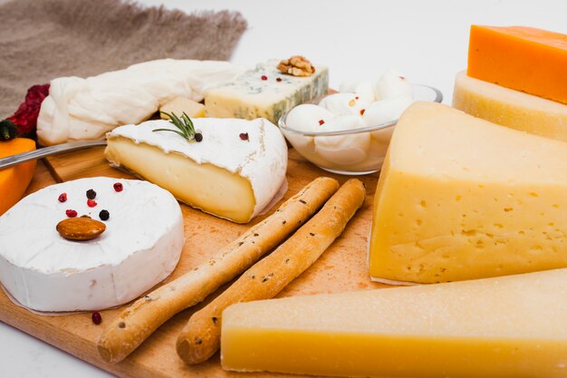 Composition de fromage isométrique