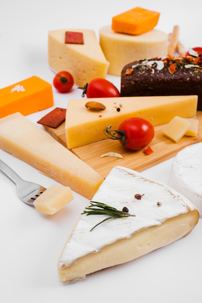 Composition de fromage isométrique