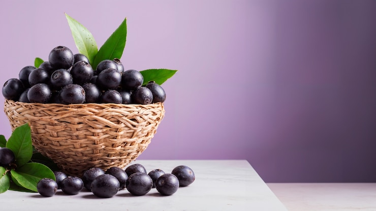 Photo gratuit composition des fruits tropicaux