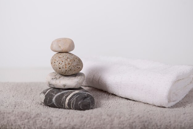 Composition d&#39;objets de salle de bain ou de spa