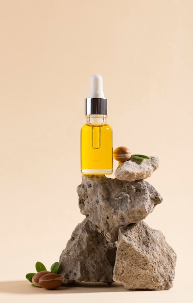 Composition saine d'huile d'argan