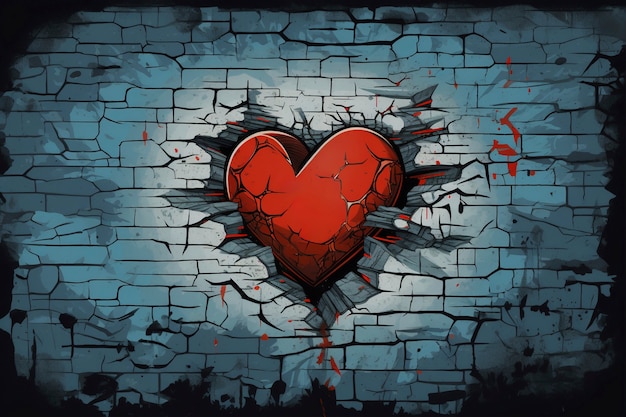 Le concept de cœur brisé