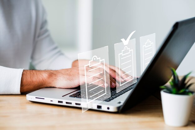 Concept de contrôle qualité standard m