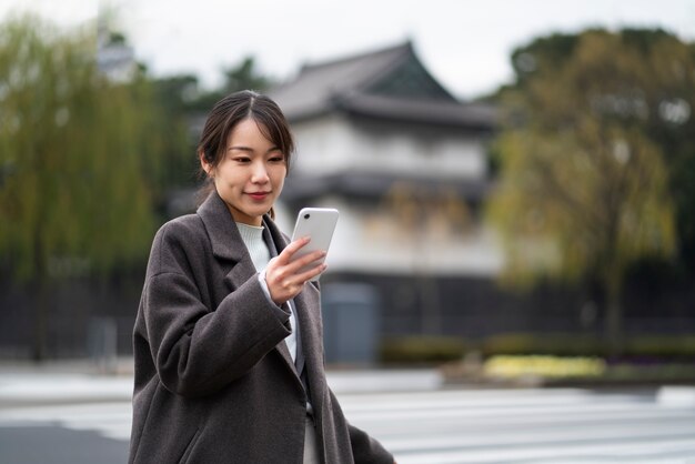 Concept d'entreprise japonais avec un homme d'affaires