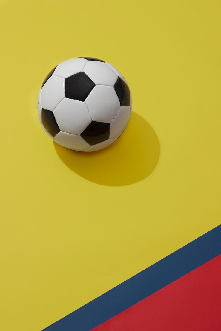 Photo gratuit concept de l'équipe nationale de football colombienne