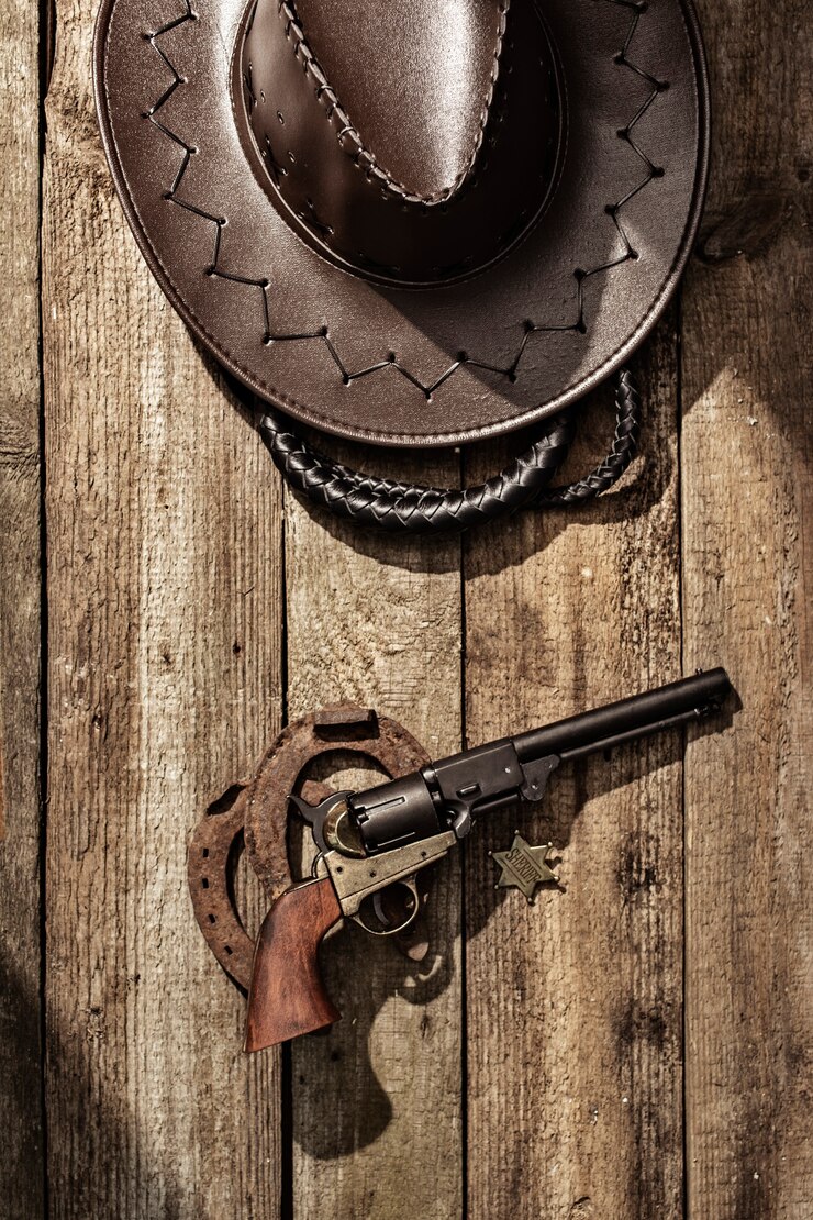 Photo gratuit concept de fond de cow-boy