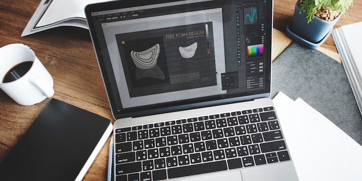 Photo gratuit concept de fournitures de bureau en milieu de travail contemporain