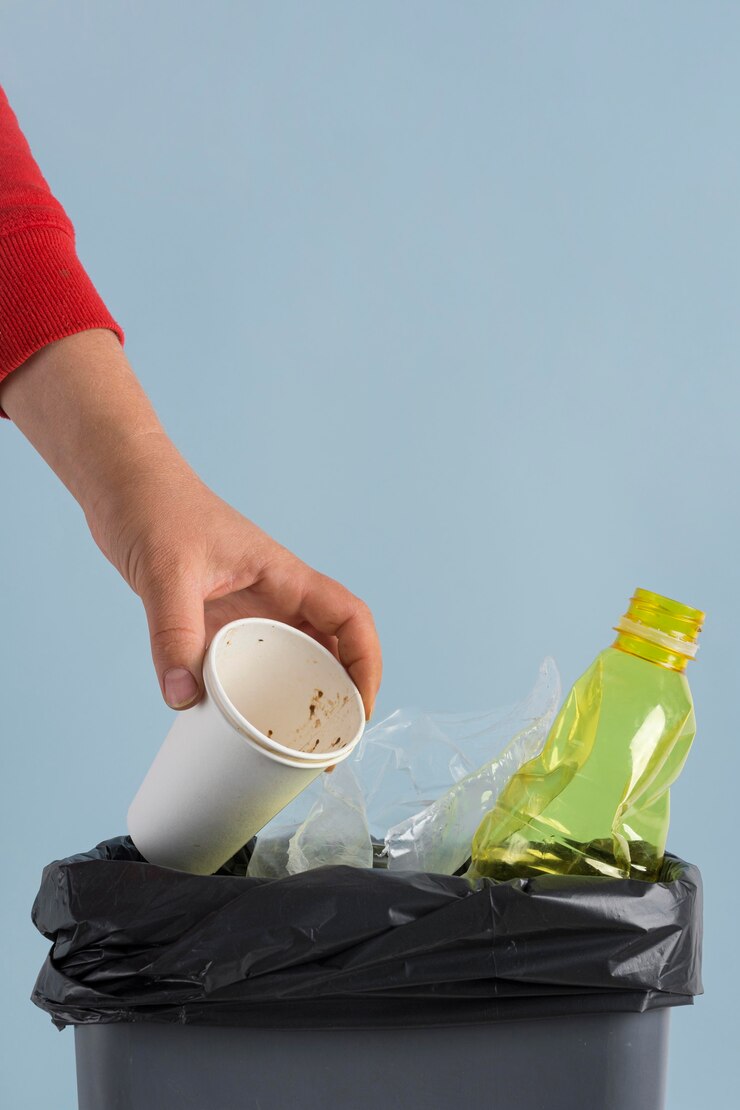Photo gratuit concept de gaspillage alimentaire