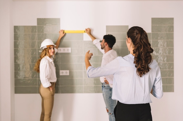 Photo gratuite concept d'ingénierie dans la chambre