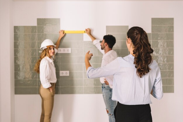 Concept d&#39;ingénierie dans la chambre