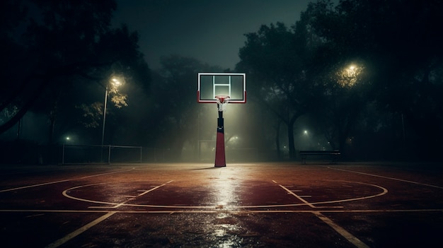 Concept de jeu de basket-ball