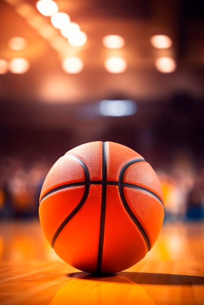 Photo gratuite concept de jeu de basket-ball