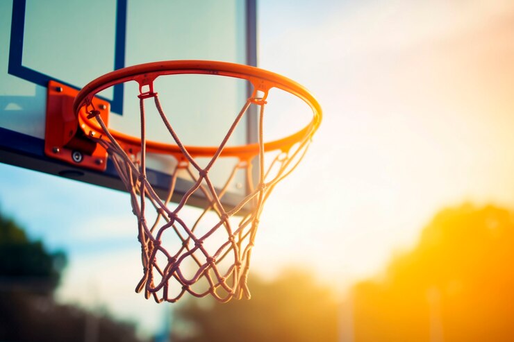 Photo gratuit concept de jeu de basket-ball