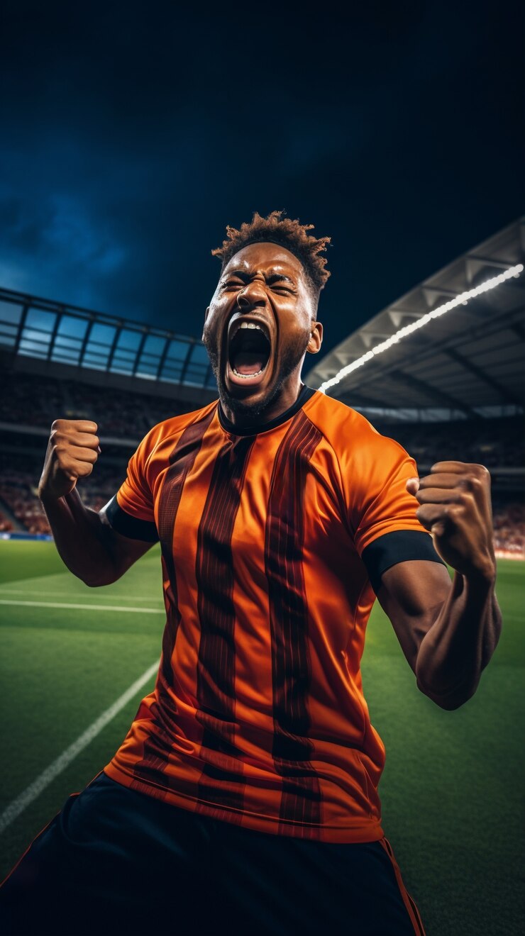Photo gratuit concept de jeu de football