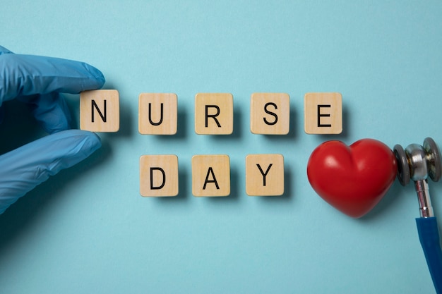 Concept de la journée internationale des infirmières