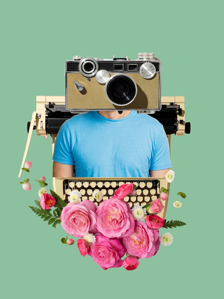 Photo gratuit concept pour le cinéma avec des éléments de film