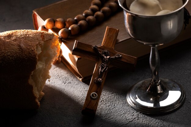 Concept de la sainte communion avec la bible