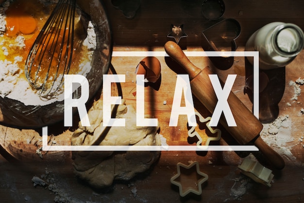 Concept de sérénité Relax Rest Chill Rest