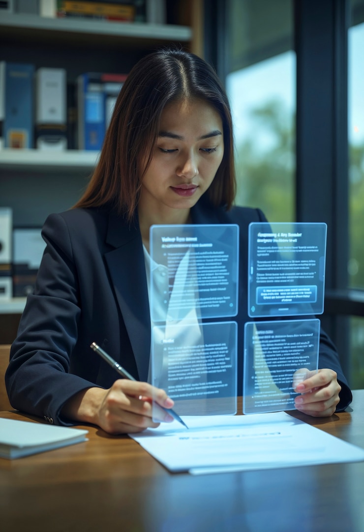Photo gratuit le concept de technologie futuriste