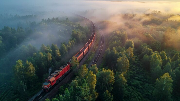 Photo gratuit concept de transport et de logistique