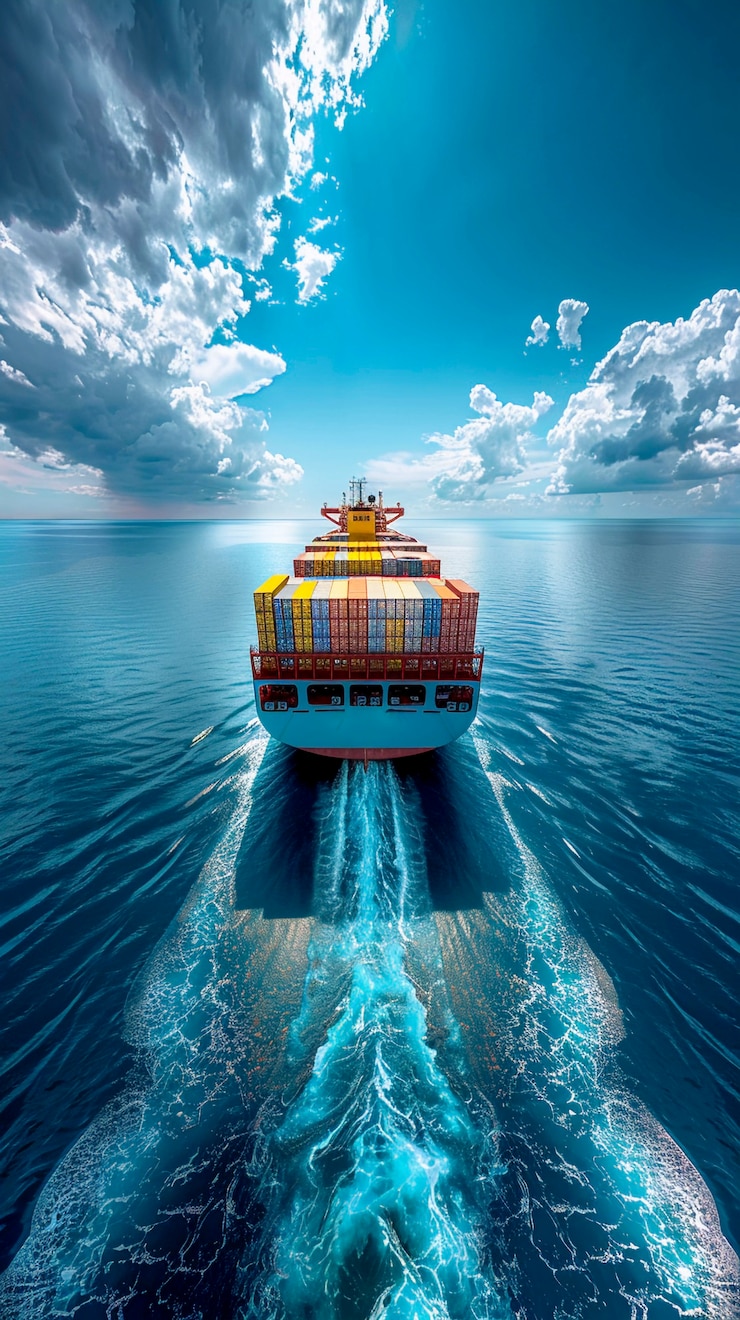 Photo gratuit concept de transport et de logistique