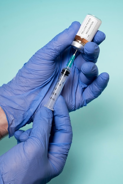 Concept de vaccin contre la fièvre jaune