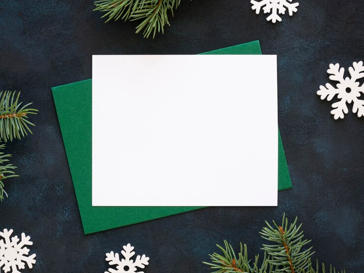 Photo gratuit concept de la veille de noël avec un espace de copie