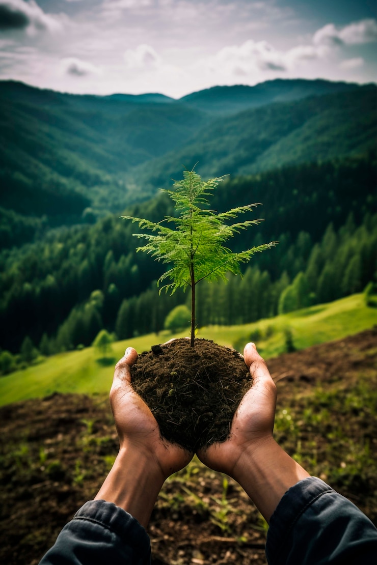 Photo gratuit le concept de voyage durable