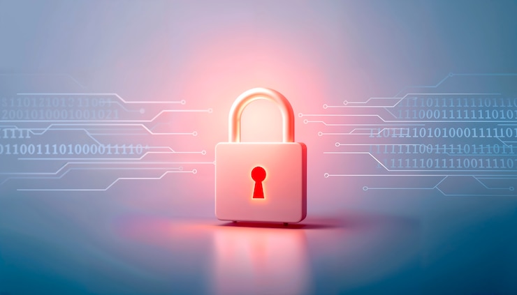 Photo gratuit conception abstraite du concept de cybersécurité