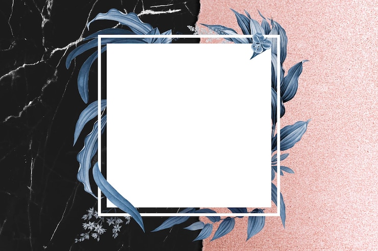 Photo gratuit conception de cadre de mariage floral luxueux