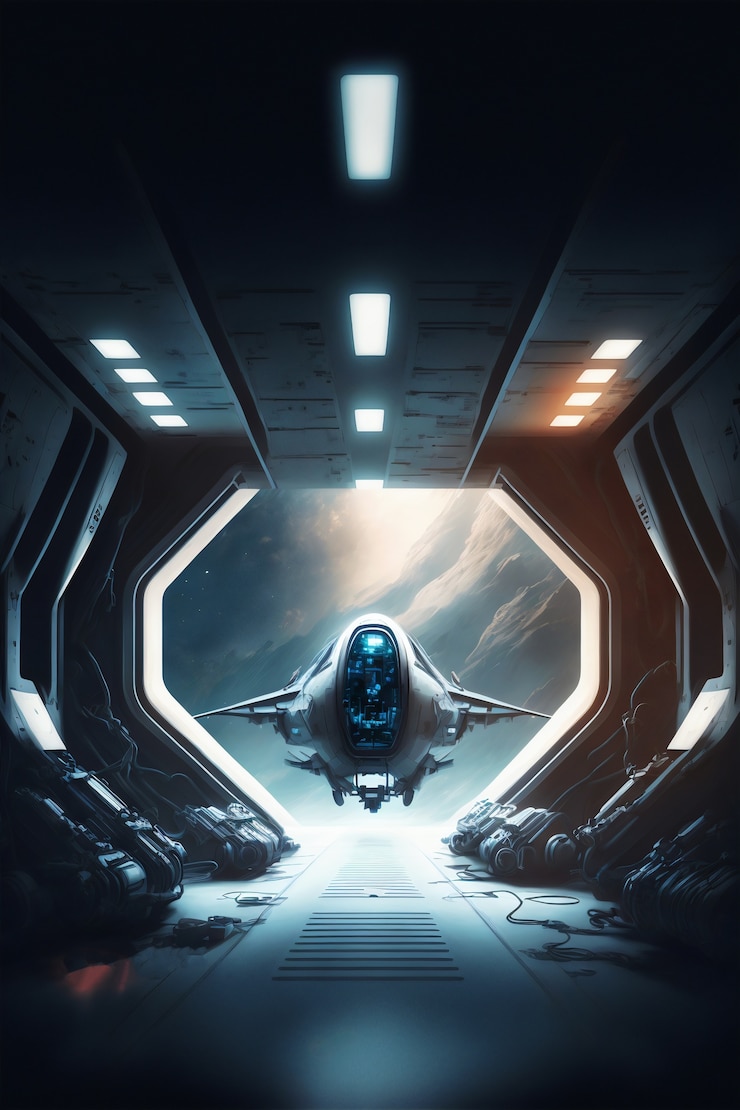 Photo gratuit conception d'un collage de voyage dans l'espace