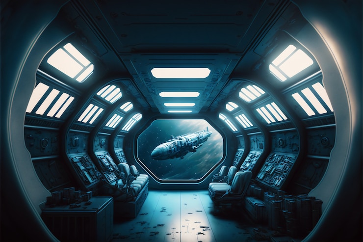 Photo gratuit conception d'un collage de voyage dans l'espace
