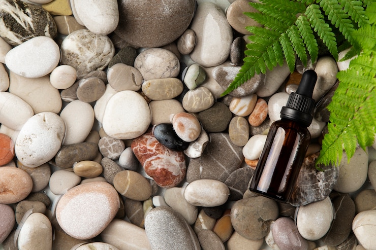 Photo gratuit conception élégante de bannière de soins de la peau