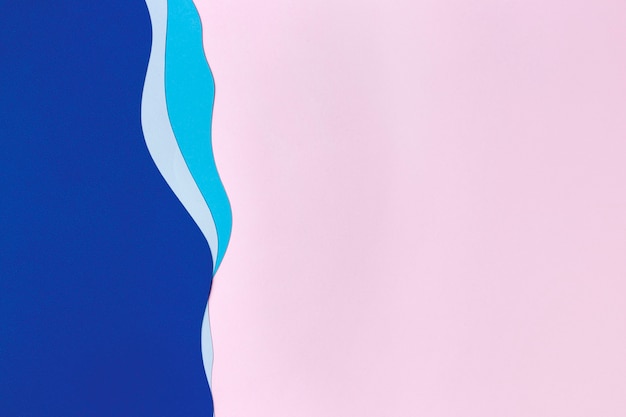 Conception de fond de formes de papier coloré