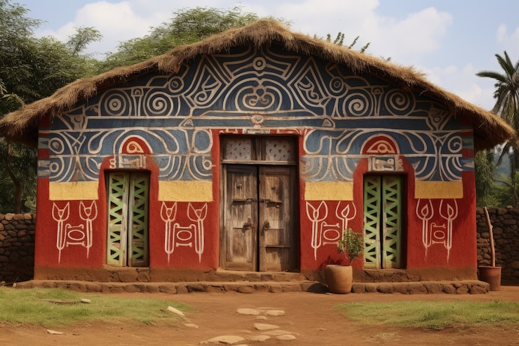 Photo gratuit conception intérieure traditionnelle de la maison