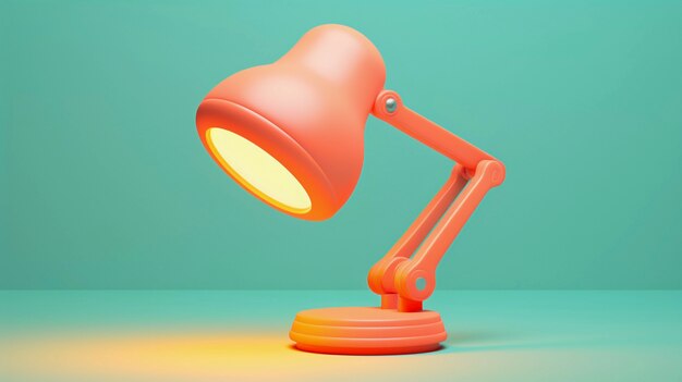 Conception d'une lampe à lumière d'art numérique