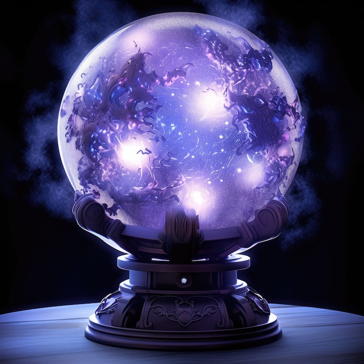 Photo gratuit conception de lampes lumineuses futuristes et fantastiques