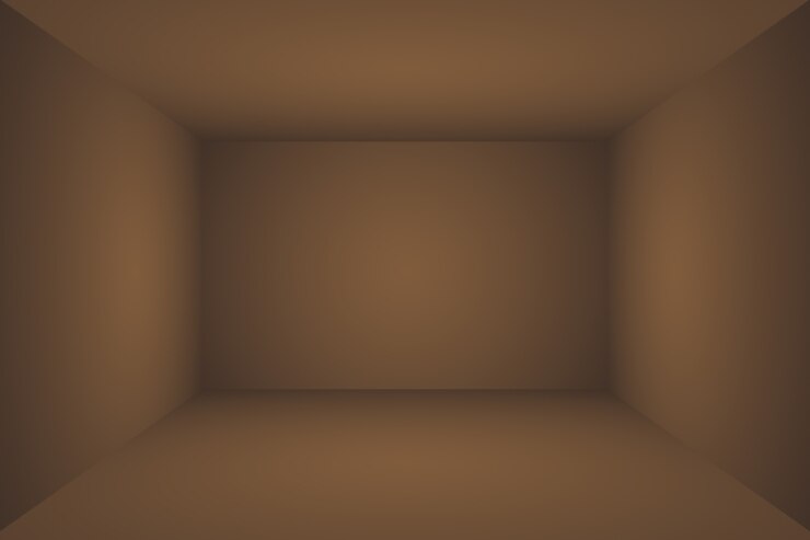 Photo gratuit conception de mise en page de fond de mur brun lisse abstraitstudioroommodèle webrapport d'activité avec...