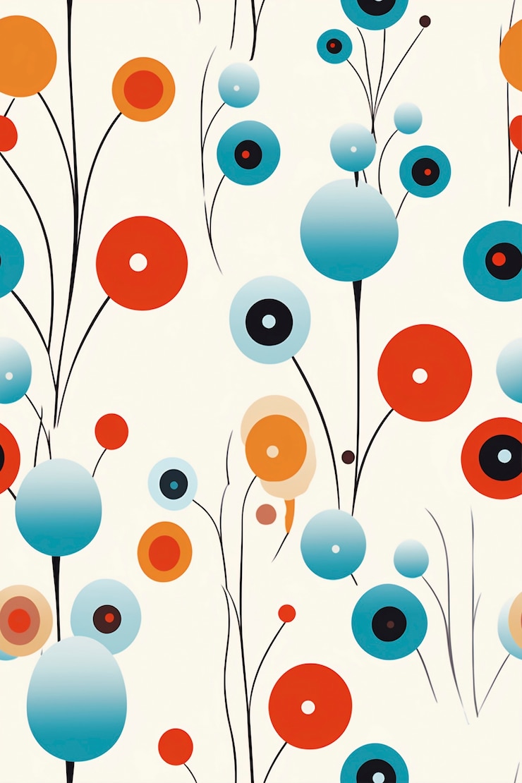 Photo gratuit conception de motifs abstraits sans couture