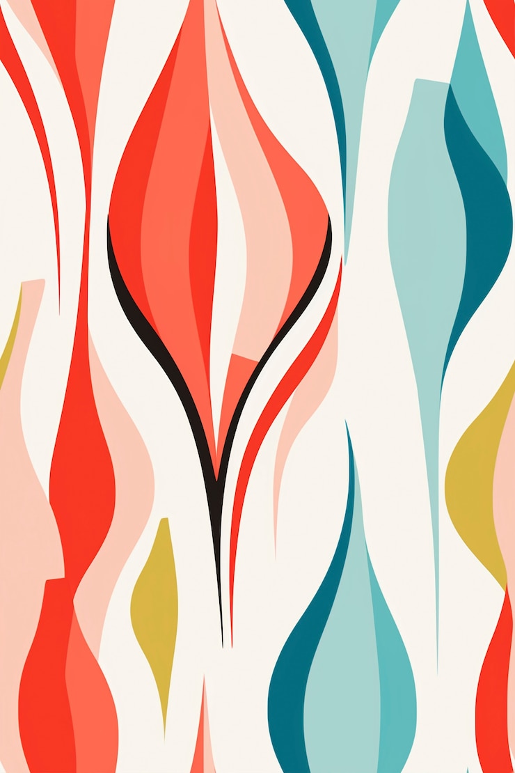 Photo gratuit conception de motifs abstraits sans couture