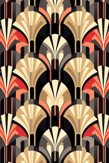 Conception de motifs abstraits sans couture