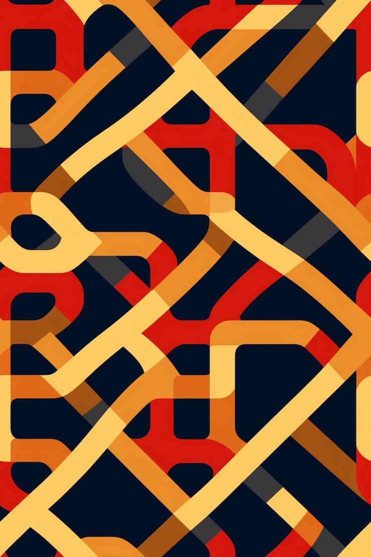 Photo gratuit conception de motifs abstraits sans couture