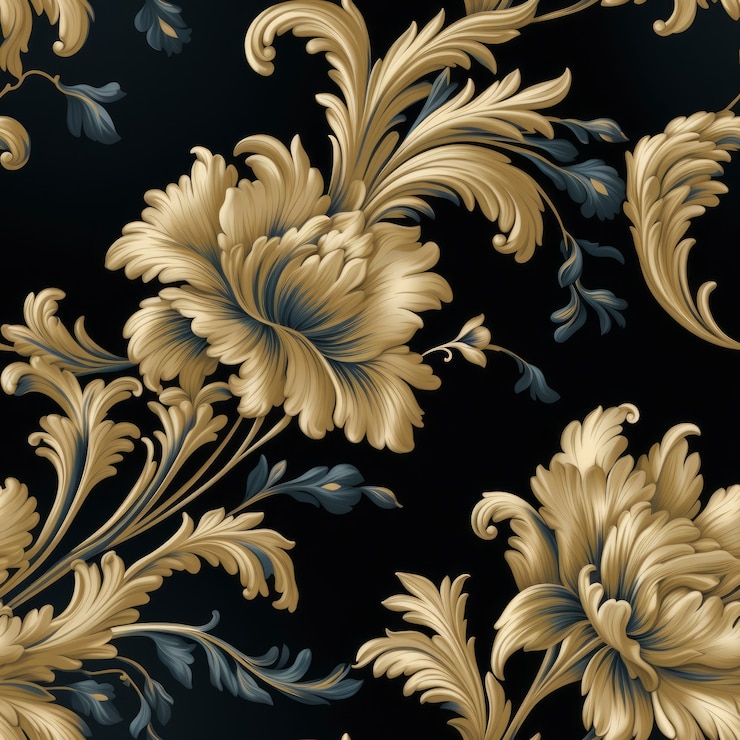 Photo gratuit conception de motifs florales sans couture