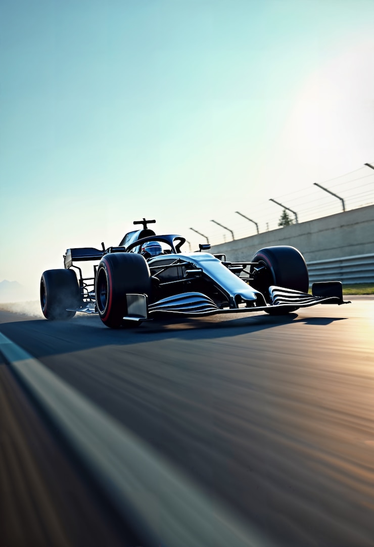 Photo gratuit confrontation du sport automobile avec les voitures de course