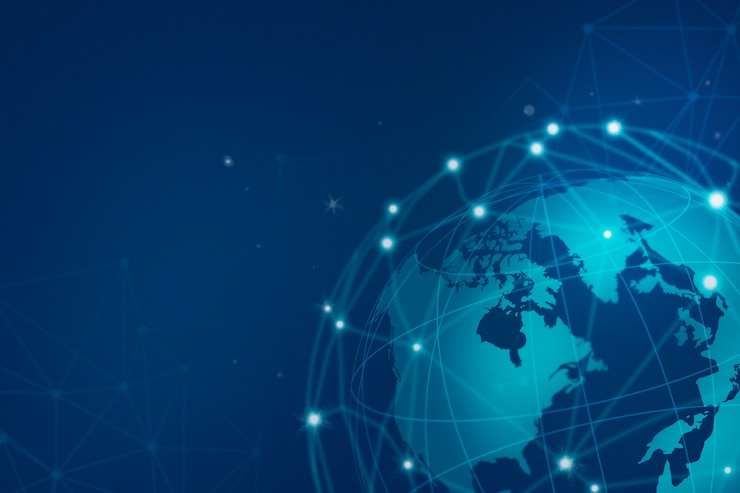 Photo gratuit connexions globales