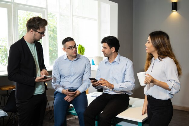 Conseil en équipe professionnelle sur internet